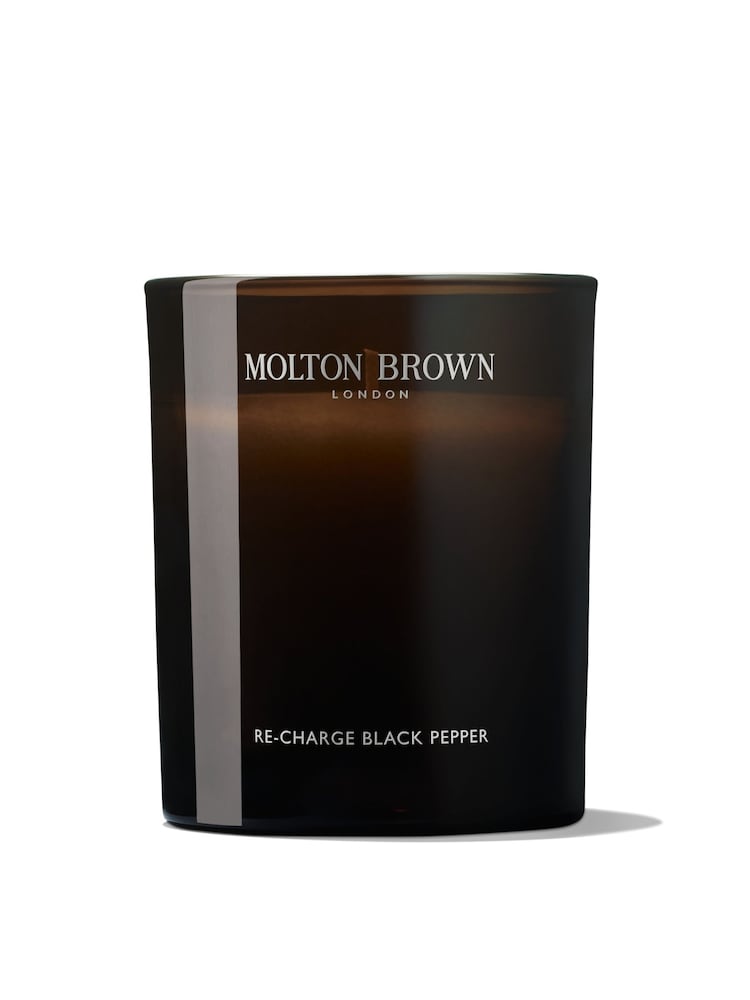 Molton Brown Re-Charge Black Pepper 1 Wick Signature Candle 190g - Image 1 of 2