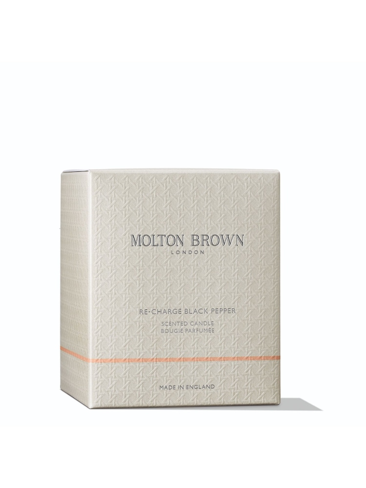 Molton Brown Re-Charge Black Pepper 1 Wick Signature Candle 190g - Image 2 of 2