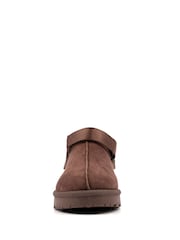 Lunar Brown Odessa Dark Brown Slipper (Adjustable Strap) - Image 4 of 5