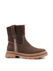 Lunar Brown Dawn Ankle Boots - Image 2 of 5