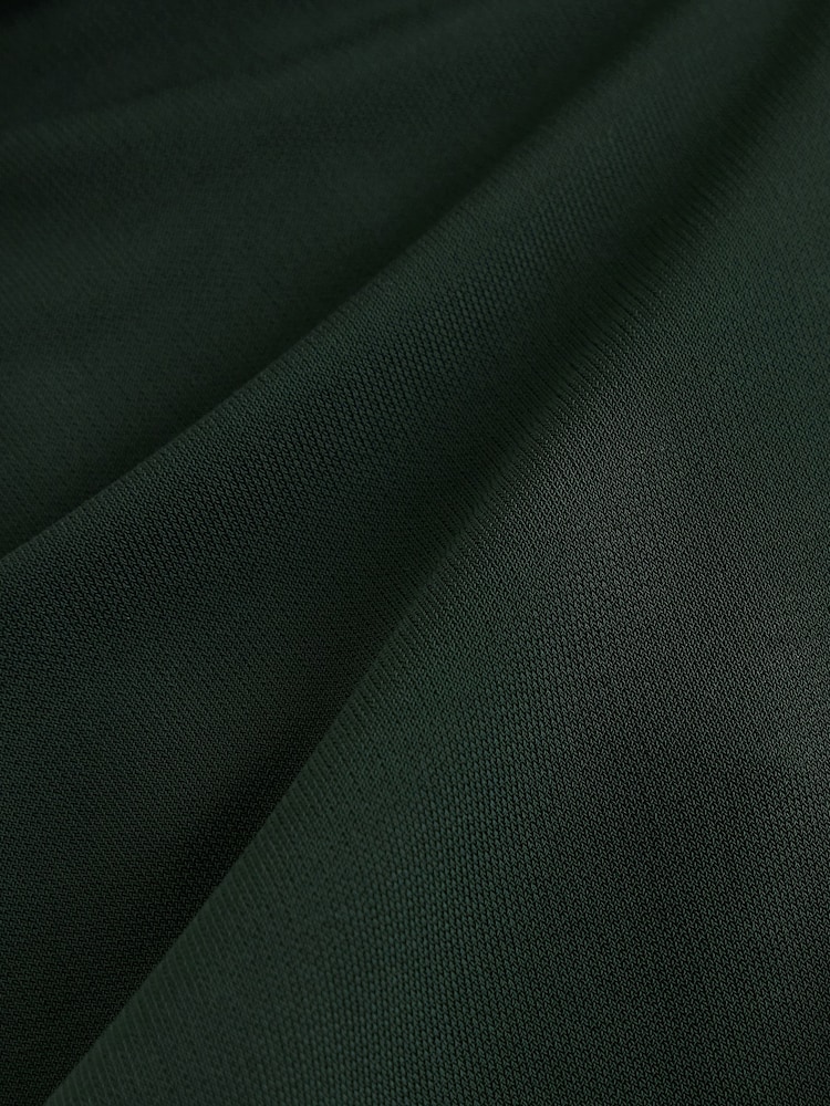 Reiss Green Ellie Fitted Long Sleeve Wrap Top - Image 6 of 6 Reiss Green Ellie Fitted Long Sleeve Wrap Top - Image 6 of 6