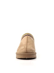 Lunar Brown Nepal Mink Slippers - Image 5 of 6