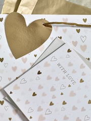 Natural Hearts Gift Bag and Card Set - Image 2 of 3