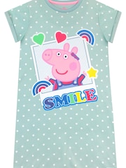 Character Grey Pink Peppa Pig Nightdresses 2 Pack - Image 2 of 5