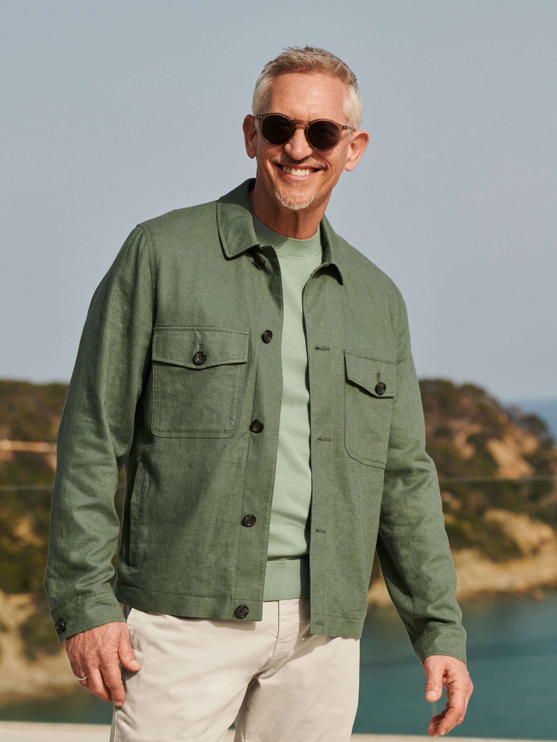 30s 【German Air Force Green Linen JKT】