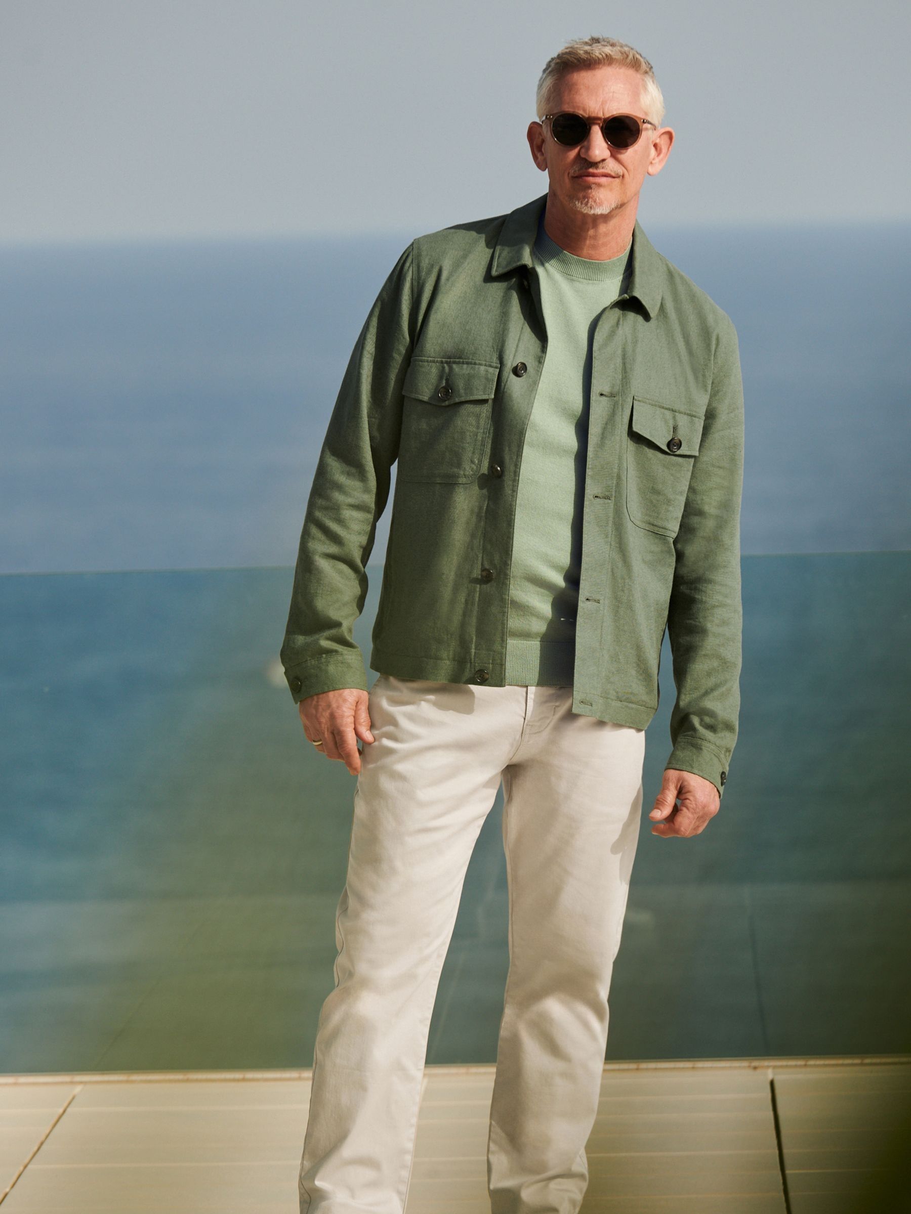 30s 【German Air Force Green Linen JKT】