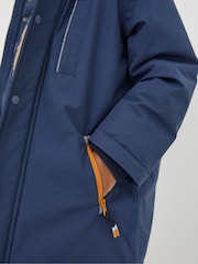 FatFace Blue Waterproof Coat - Image 3 of 4
