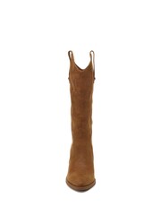 Rocket Dog Feria Roadie Fabric Brown Western Boots - Image 4 of 7