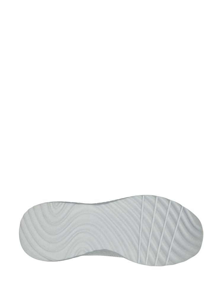 Skechers Light Grey Bobs Squad Chaos Prism Bold Trainers - Image 4 of 4