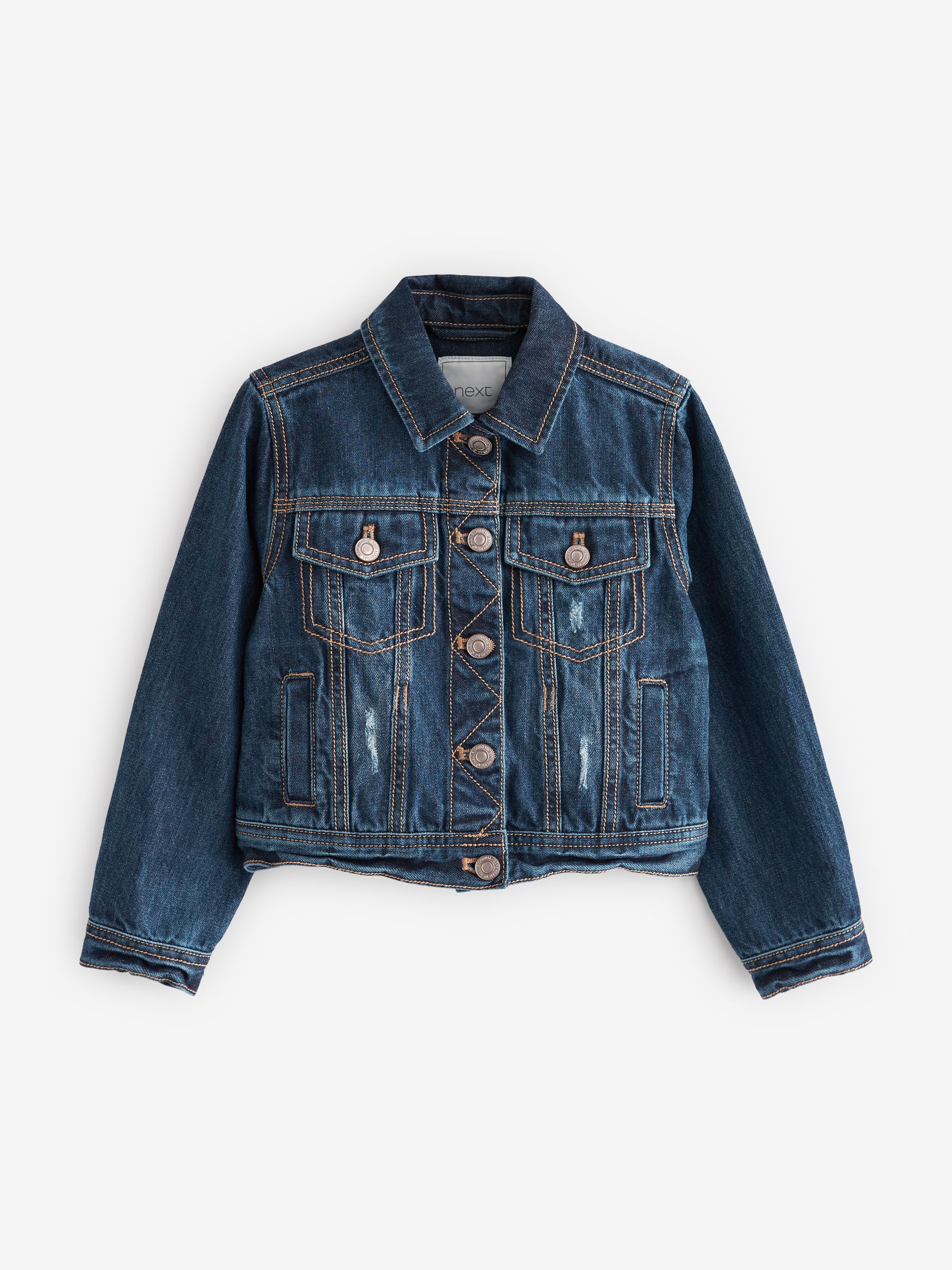 Dark Wash Western 100% Cotton Jacket (3-16yrs)
