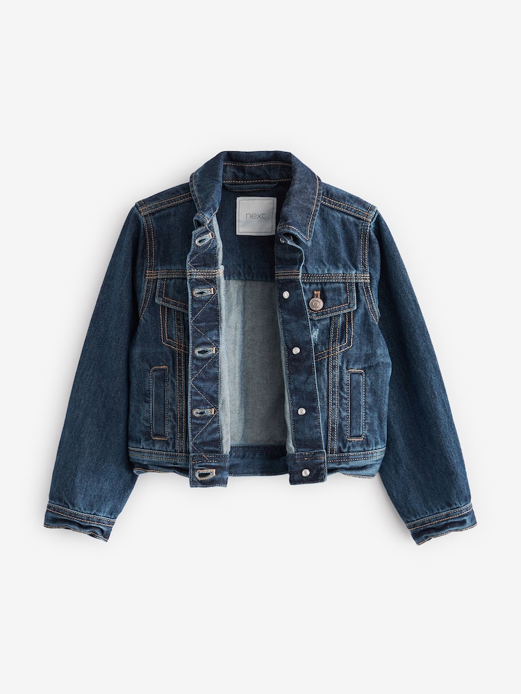 Dark Wash Western 100% Cotton Jacket (3-16yrs) - Image 6 of 7
