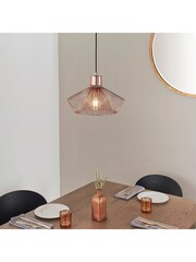 Gallery Home Copper Lizzo Ceiling Light Pendant - Image 1 of 8