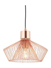 Gallery Home Copper Lizzo Ceiling Light Pendant - Image 8 of 8