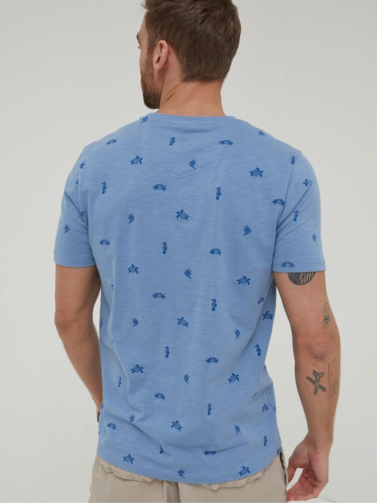 FatFace Sealife Print T-Shirt - Image 2 of 5
