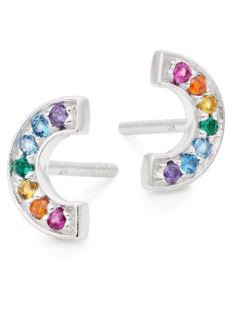 Beaverbrooks Cubic Zirconia Rainbow Earrings - Image 1 of 4