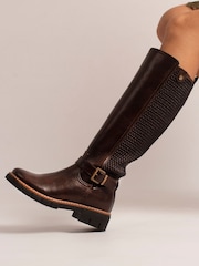 Lunar Brown Diana Boots - Image 1 of 5