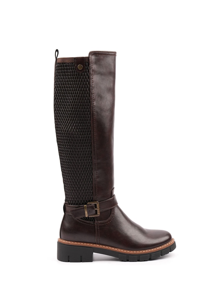 Lunar Brown Diana Boots - Image 2 of 5