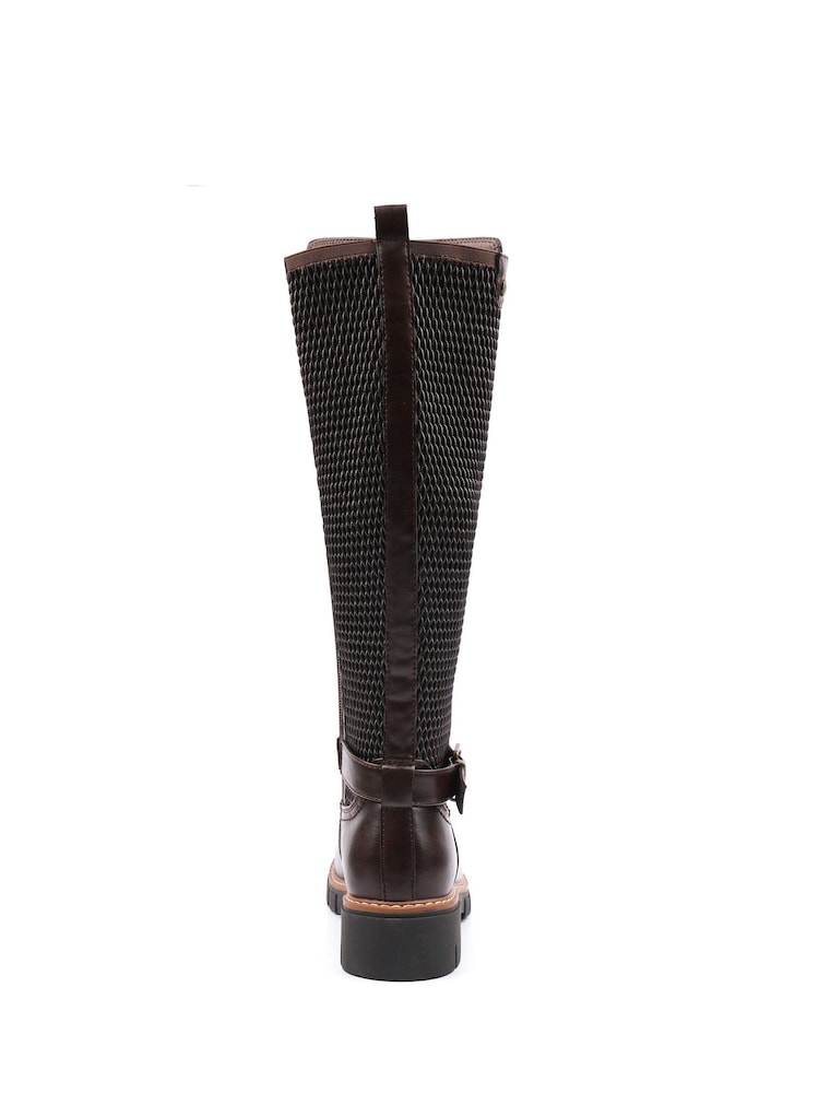 Lunar Brown Diana Boots - Image 5 of 5