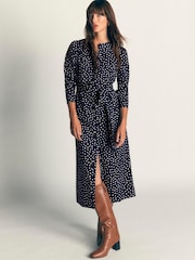 Boden Blue Louise Midi Shirt Dress - Image 1 of 5