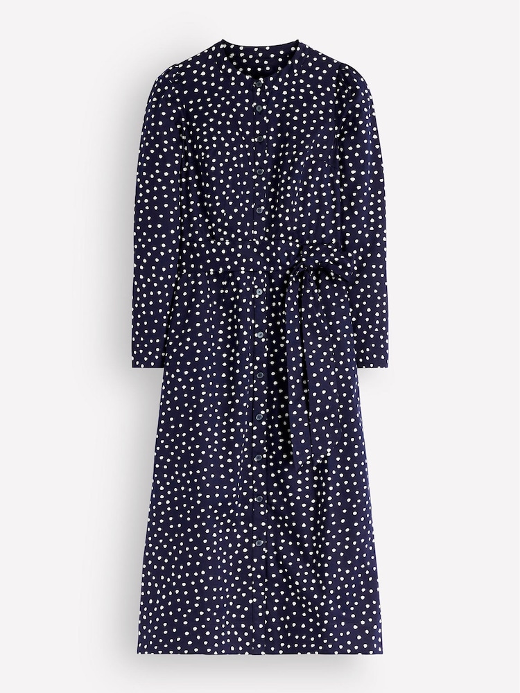 Boden Blue Louise Midi Shirt Dress - Image 5 of 5