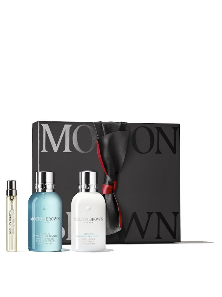 Molton Brown Coastal Cypress & Sea Fennel Scent Layering Set (Worth £42) - Image 1 of 3