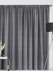 Mercury Grey Voyage Maison Jasper Made To Measure Curtains - Image 2 of 8