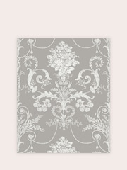 Laura Ashley Steel Josette A4 Wallpaper Sample - Image 2 of 2