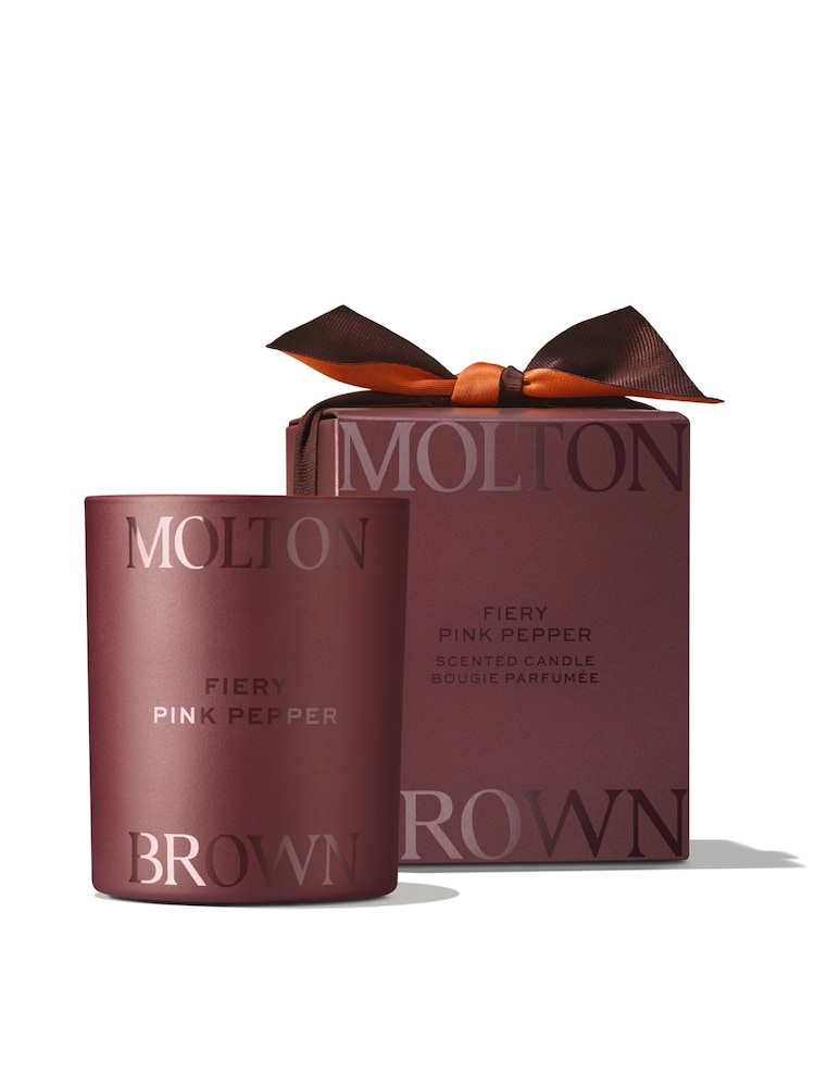 Molton Brown Fiery Pink Pepper 1 Wick Scented Candle Limited Edition 190g - Image 1 of 5
