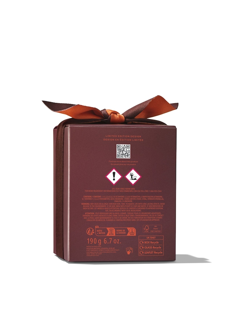 Molton Brown Fiery Pink Pepper 1 Wick Scented Candle Limited Edition 190g - Image 5 of 5