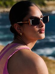 Ray-Ban Kiliane Brown Sunglasses - Image 1 of 14