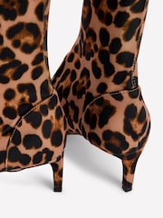 Boden Animal Stretch Kitten Heel Boots - Image 3 of 4