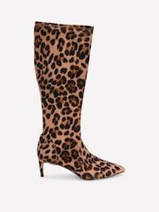 Boden Animal Stretch Kitten Heel Boots - Image 4 of 4