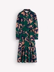 Boden Green Marcia Jersey Shirt Dress - Image 7 of 7
