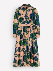 Boden Brown Maeve Cord Midi Shirt Dress - Image 5 of 5