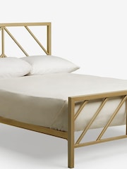 Gold Piper Metal Bed Frame - Image 5 of 6