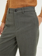 FatFace Grey Presley Mini Check Trousers - Image 5 of 6