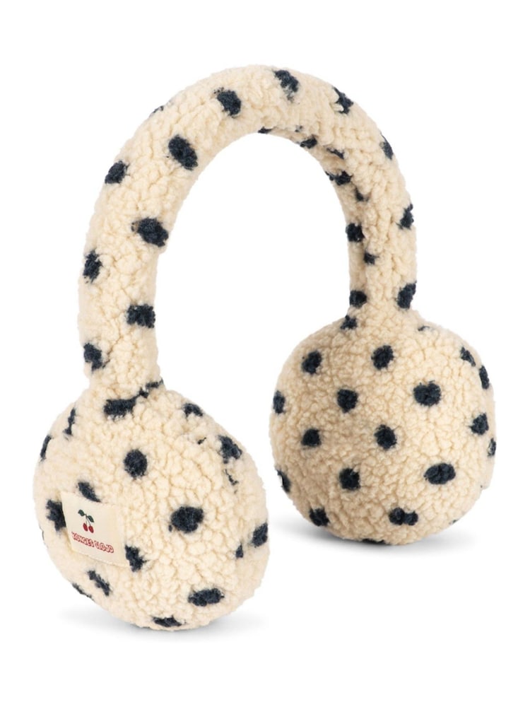 Konges Sløjd White Jody Teddy Eearmuffs GRS - Image 1 of 3