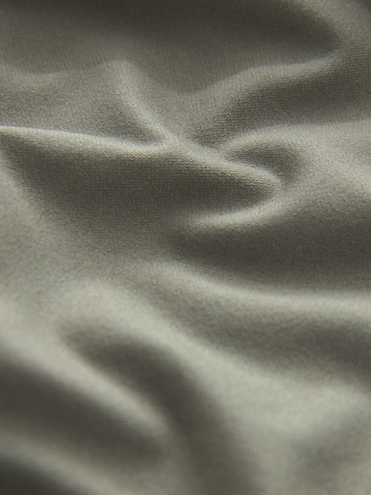 Khaki - self. Bequemer, figurformender, ärmelloser Body mit eckigem Ausschnitt - Bild 10 von 10