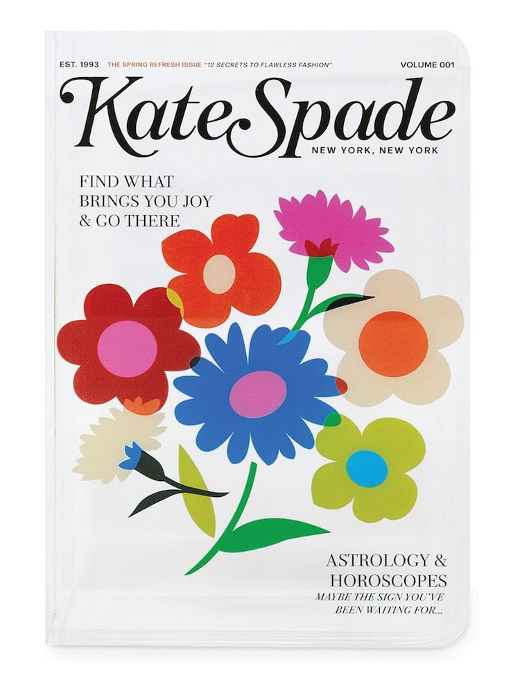 Kate Spade Multi Acrylic Book Vase, KS Magazine - Image 2 of 4 Kate Spade Multi Acrylic Book Vase, KS Magazine - Image 2 of 4