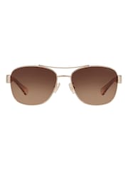 COACH Gold 0HC7064 Sunglasses - Image 2 of 12