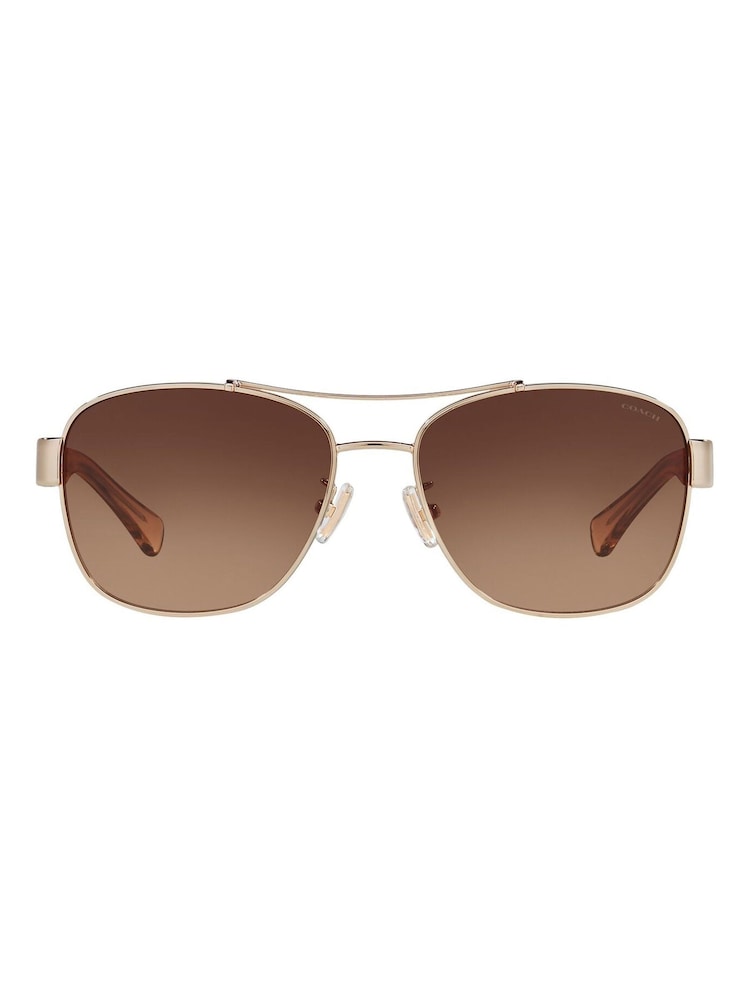 COACH Gold 0HC7064 Sunglasses - Image 2 of 12 COACH Gold 0HC7064 Sunglasses - Image 2 of 12