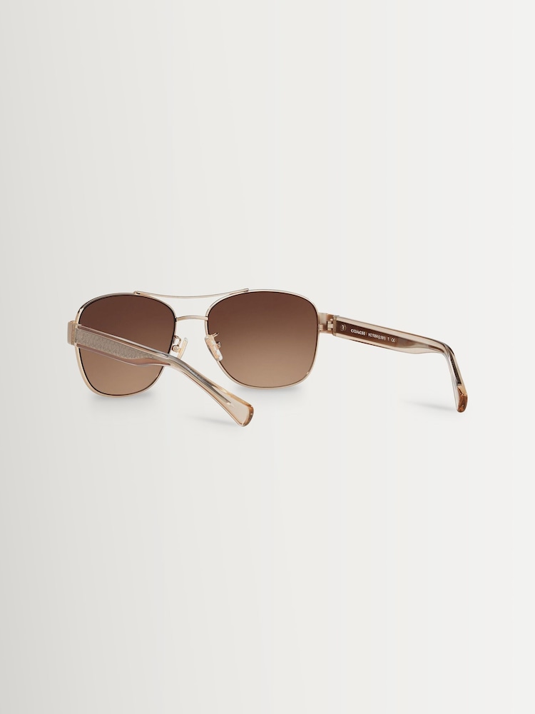 COACH Gold 0HC7064 Sunglasses - Image 5 of 5 COACH Gold 0HC7064 Sunglasses - Image 5 of 5