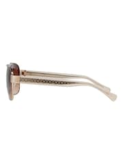 COACH Gold 0HC7064 Sunglasses - Image 8 of 12