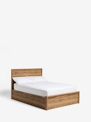 Oak Effect Bronx Wooden Ottoman Storage Bed Frame - Image 8 of 9