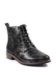 Lunar Caliban Black Ankle Boots - Image 1 of 9