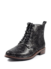 Lunar Caliban Black Ankle Boots - Image 2 of 9