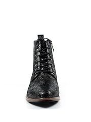 Lunar Caliban Black Ankle Boots - Image 6 of 9