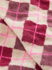 Boden Pink Patterned Tights - Image 2 of 2