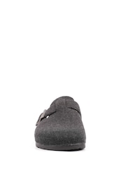 Lazy Dogz Grey Palmer Mule Slippers - Image 4 of 5
