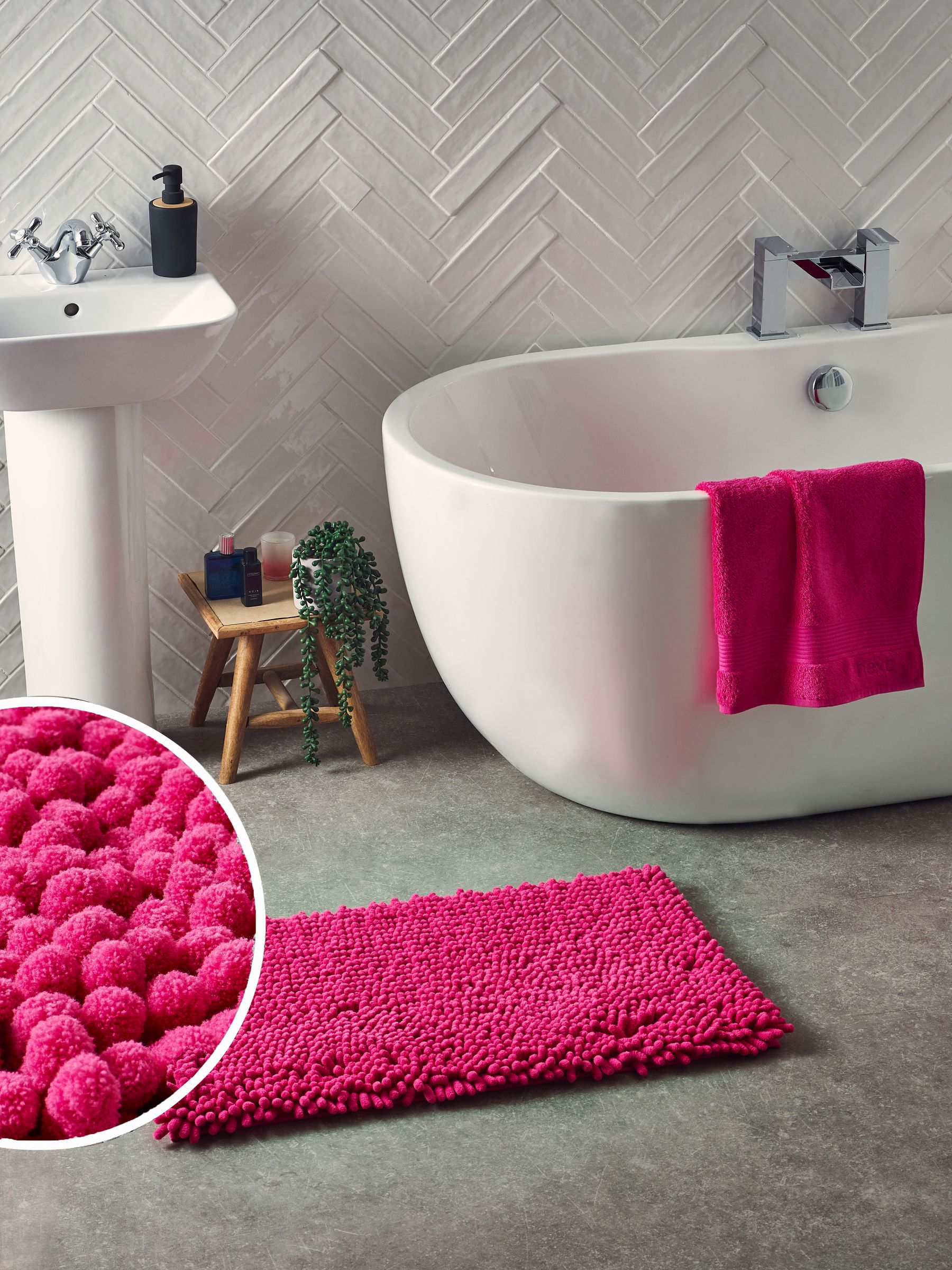 Next bathroom mats and towels online